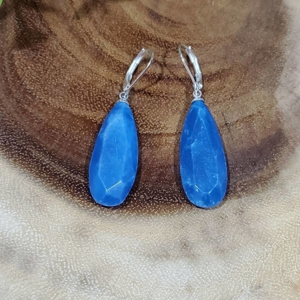 𝅺Lucky brand blue dangle‎ earrings
